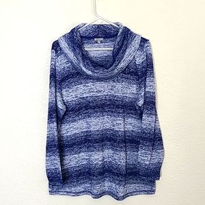 Talbots shades of blue sweater, size XLP